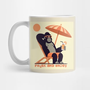 Relax and enjoy king kong Mug